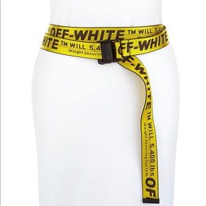 Off White Construction Belt
